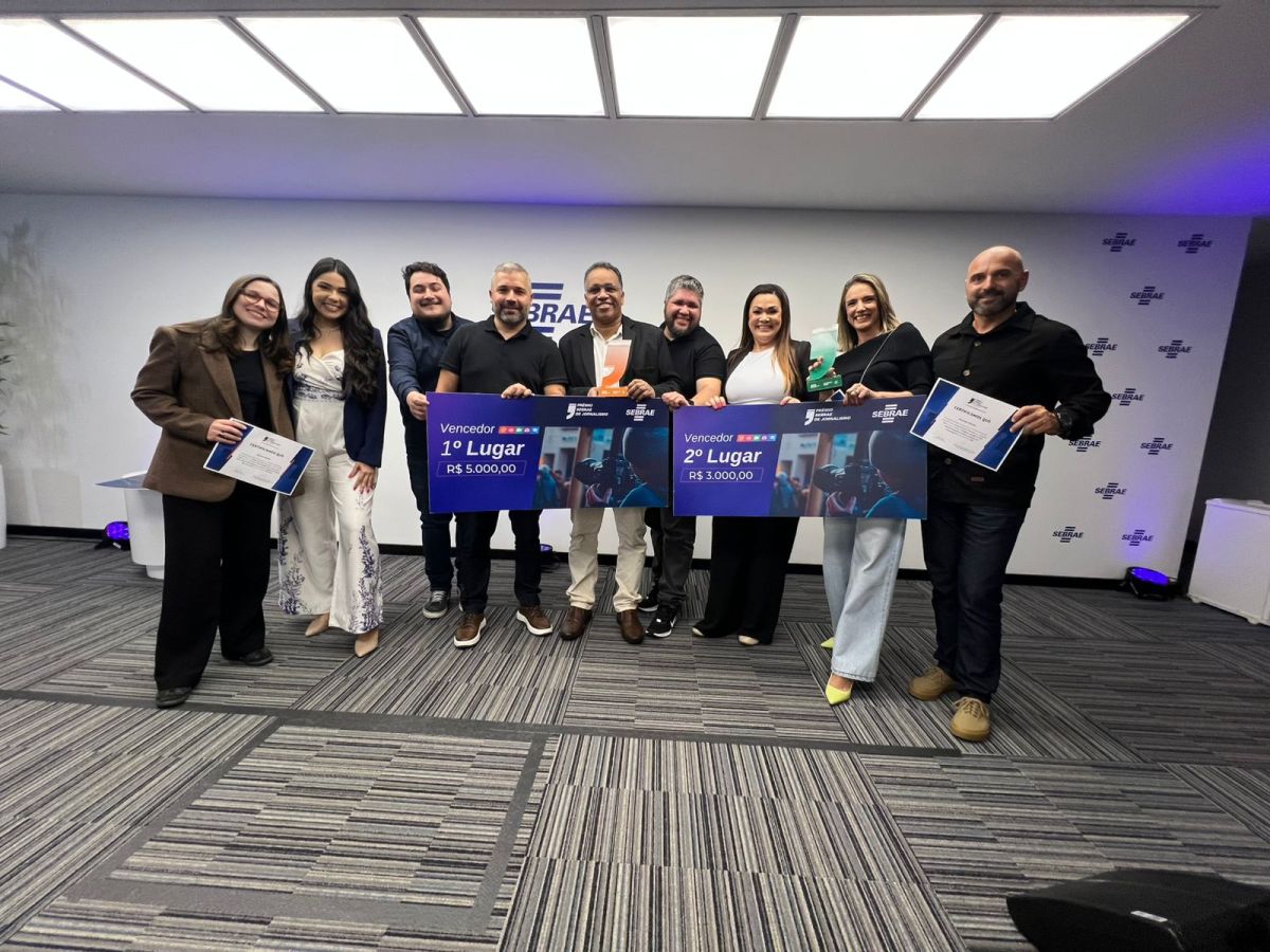 O Grupo ND foi o grande vencedor da etapa estadual da 12ª edição do Prêmio Sebrae de Jornalismo.